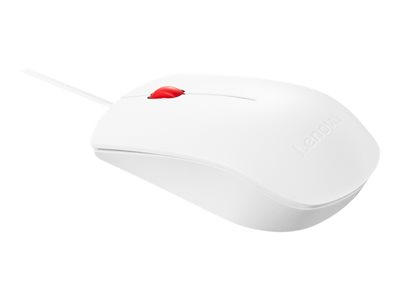 Souris Lenovo - Filaire (Blanche)