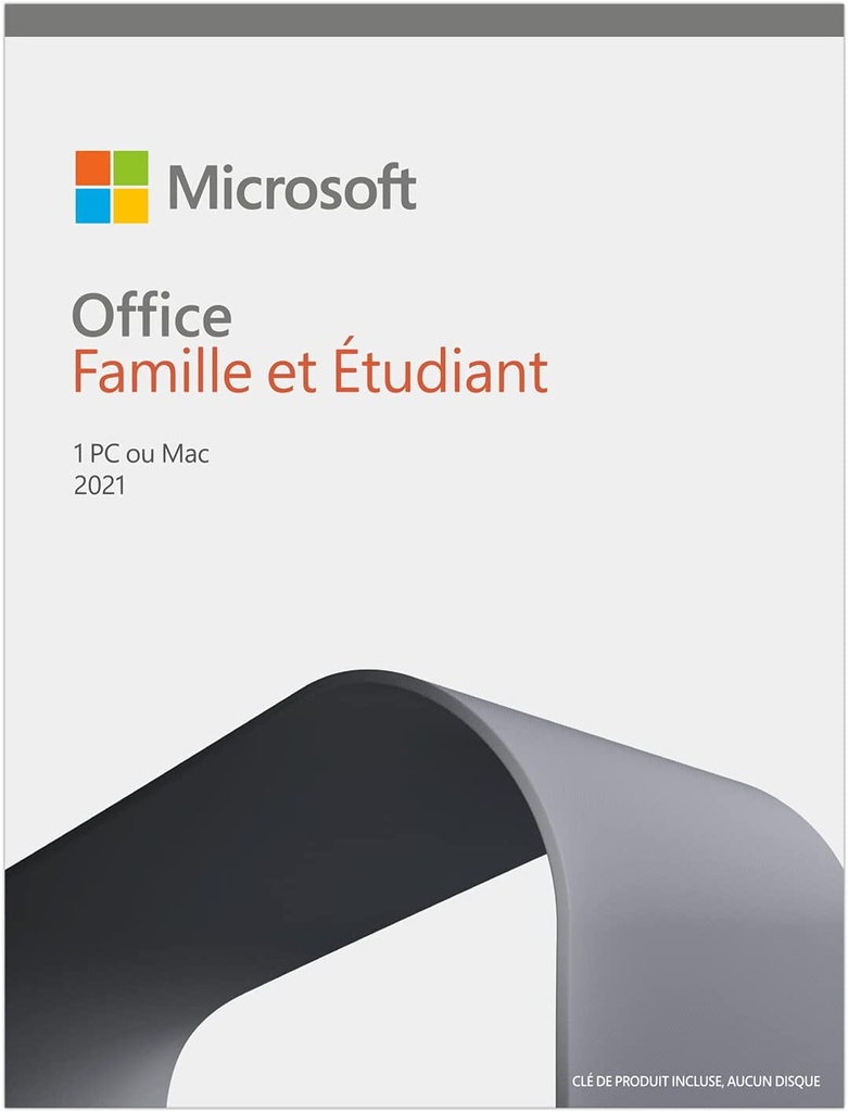 Office Famille et Etudiant 2024 - 1 PC ou Mac
